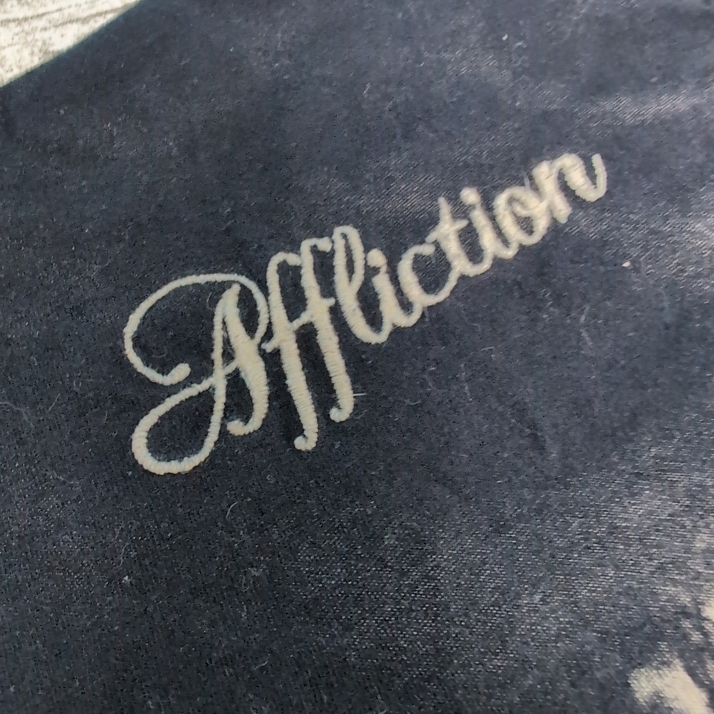 Affliction Vintage Y2K Skull Grim Reaper Black And Red T Shirt Men Size XL - Picture 5 of 9